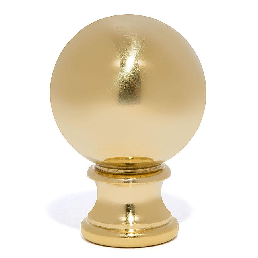 1 1/8 Ball Finial - Liberty Brass