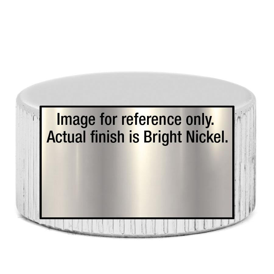 3/4 Knurled Caps - Liberty Brass