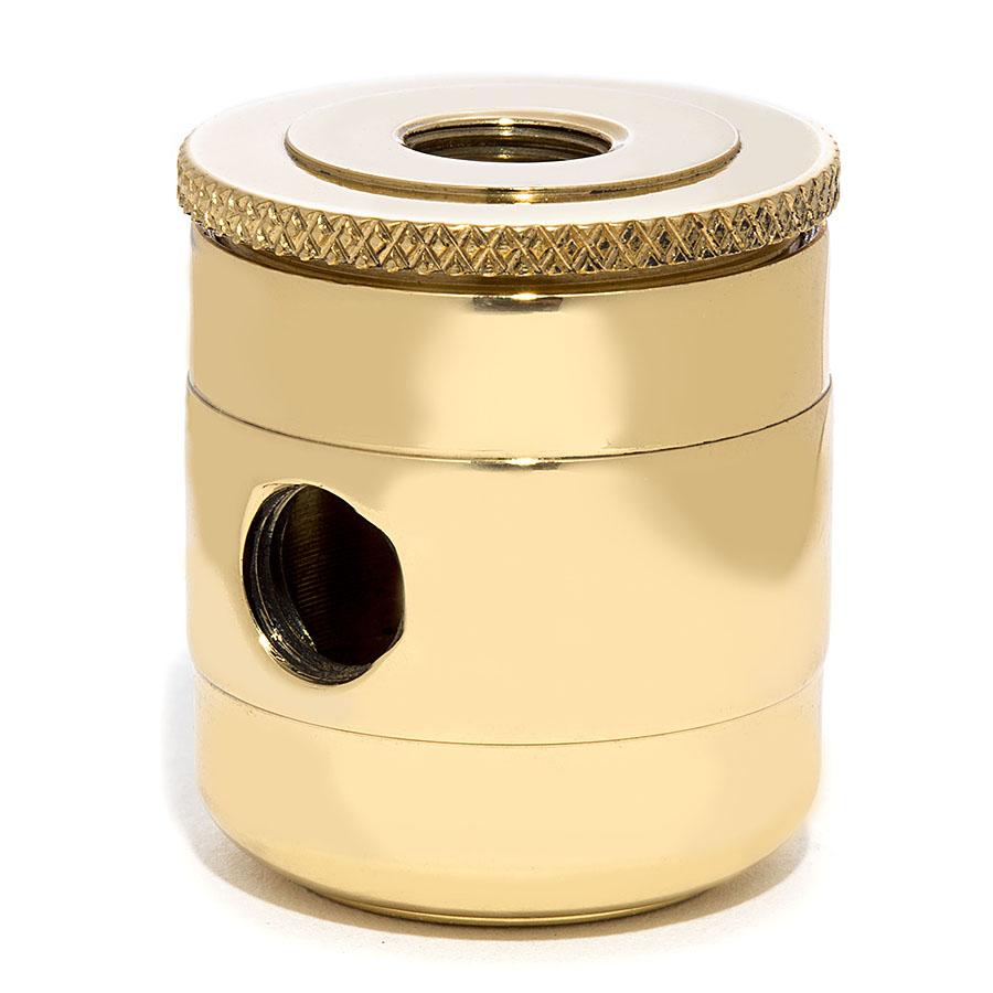 1 1/4 Body (Tap 1/4 P) and Cover (Tap 1/8 P) - Liberty Brass