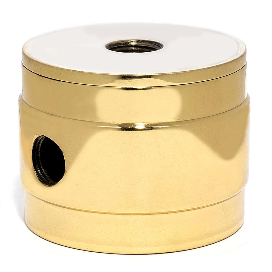 1 3/4 Body (Tap 1/4 P) and Cover (Tap 1/8 P) - Liberty Brass