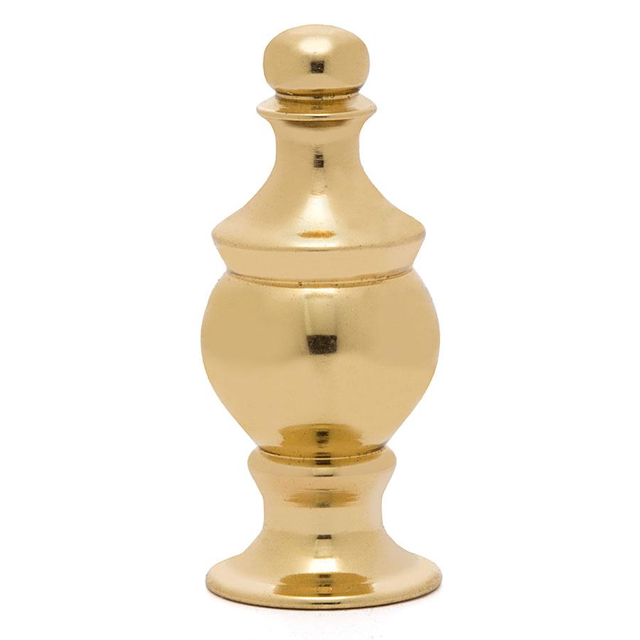 1 1/2 High Urn Finial - Liberty Brass