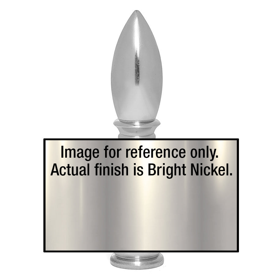Large Bullet Finial - Liberty Brass
