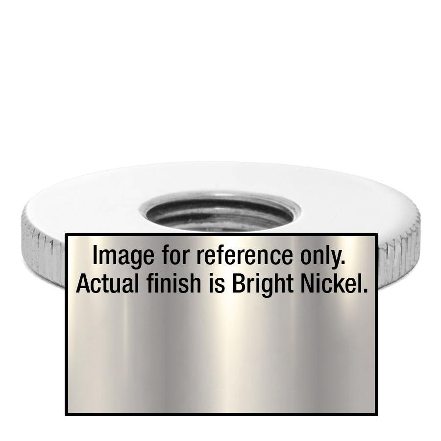 Round Knurled Nut - Liberty Brass