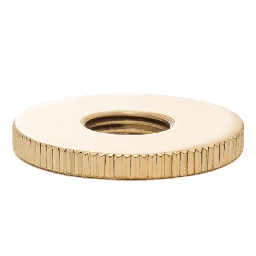 Round Knurled Nut - Liberty Brass