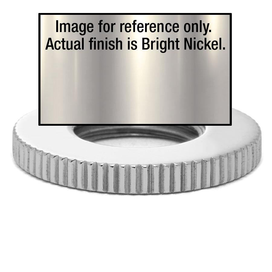 Round Knurled Nut - Liberty Brass