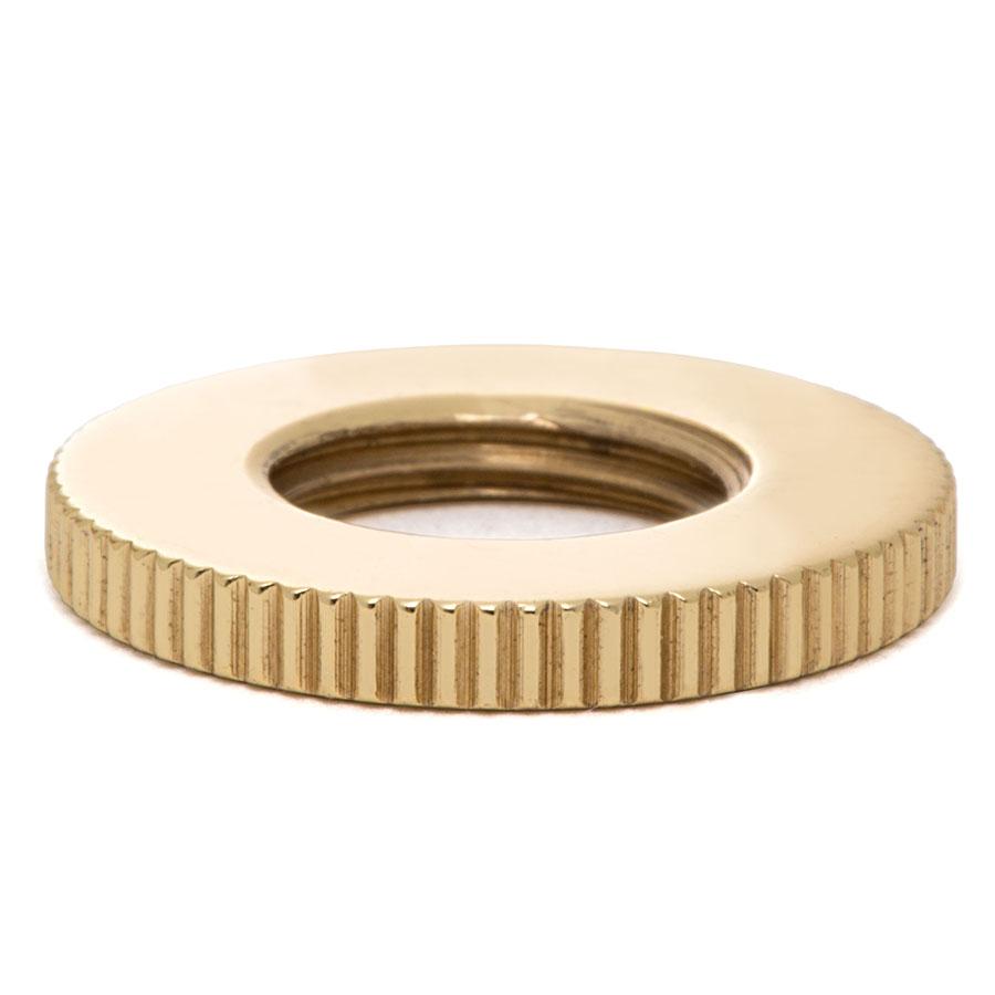 Round Knurled Nut - Liberty Brass