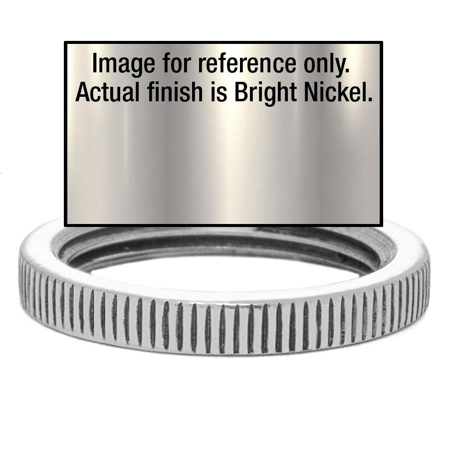 Candelabra Socket Knurled Locknut - Liberty Brass