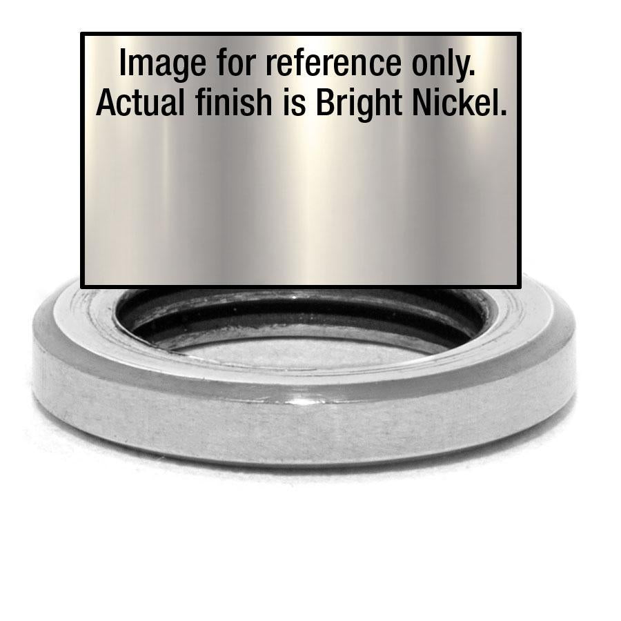 9/16 Plain Round Locknut - Liberty Brass