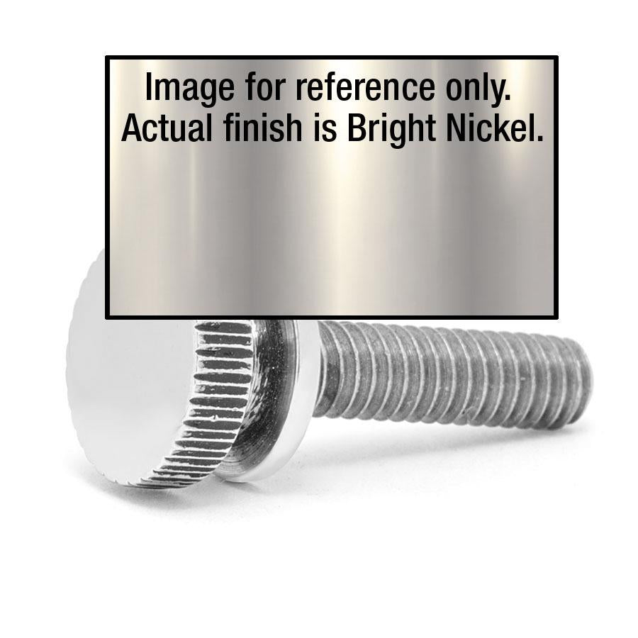 1/4-20 Male Knurled Thumb Screw - Liberty Brass