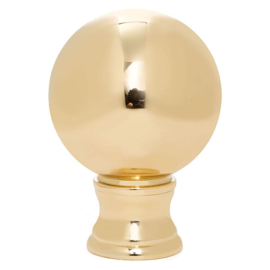 1 1/4 Ball Finial - Liberty Brass