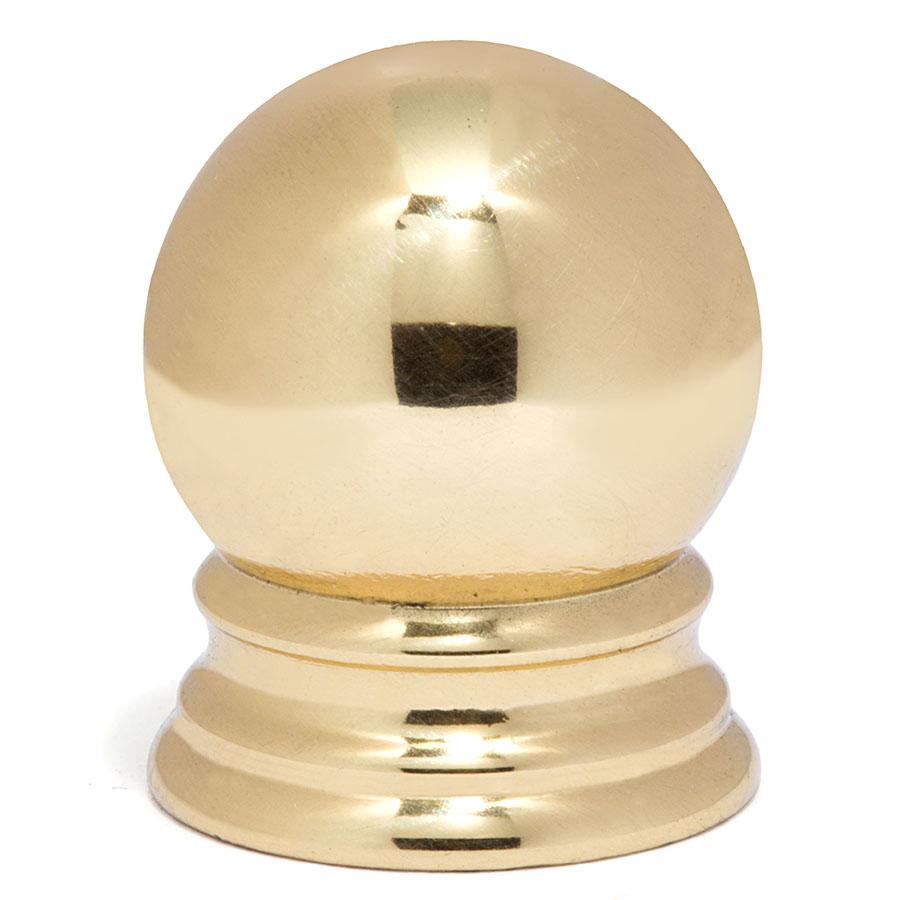 5/8 Ball Finial - Liberty Brass
