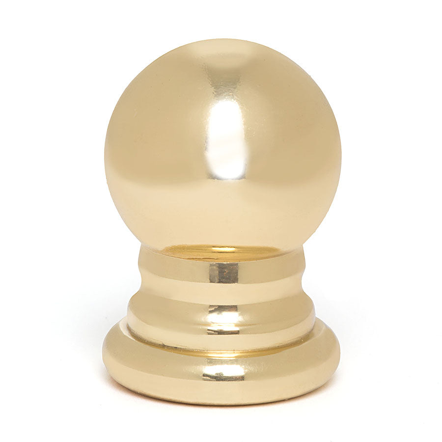 3/4 Ball Finial - Liberty Brass