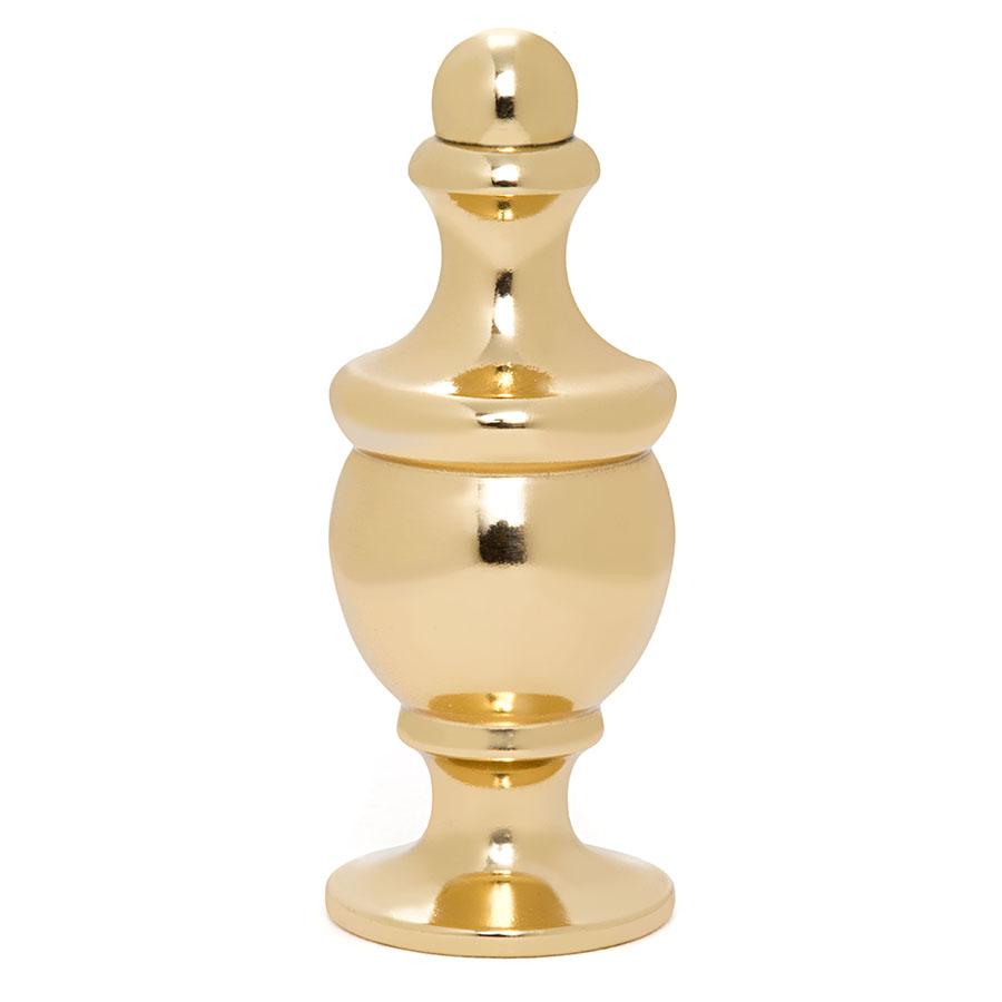 Medium 3/4 Urn Finial - Liberty Brass