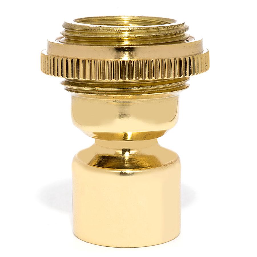Hang Straight Swivels With Knurled Ring - Liberty Brass