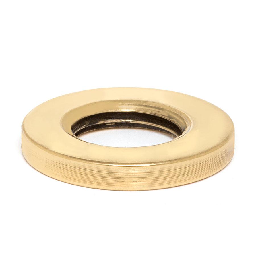 3/4 Plain Round Locknut - Liberty Brass
