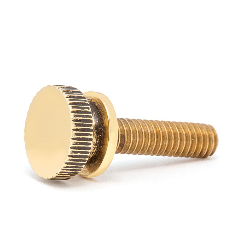 6-32 Male Knurled Thumb Screw - Liberty Brass